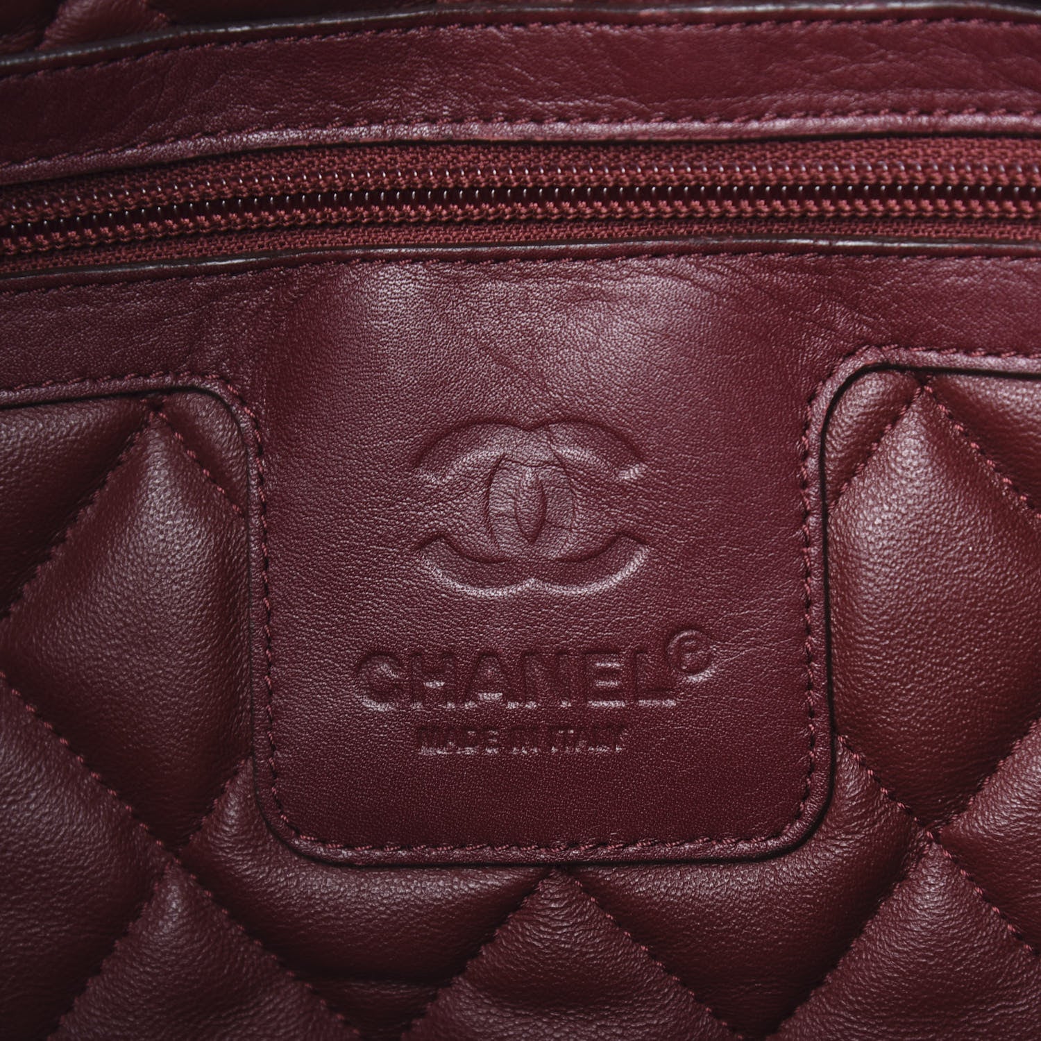 Chanel Lambskin Quilted Medium Coco Cocoon Reversible Tote Black 8 of 13