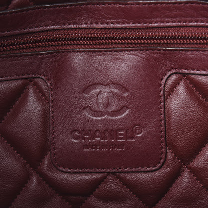 Chanel Lambskin Quilted Medium Coco Cocoon Reversible Tote Black 8 of 13