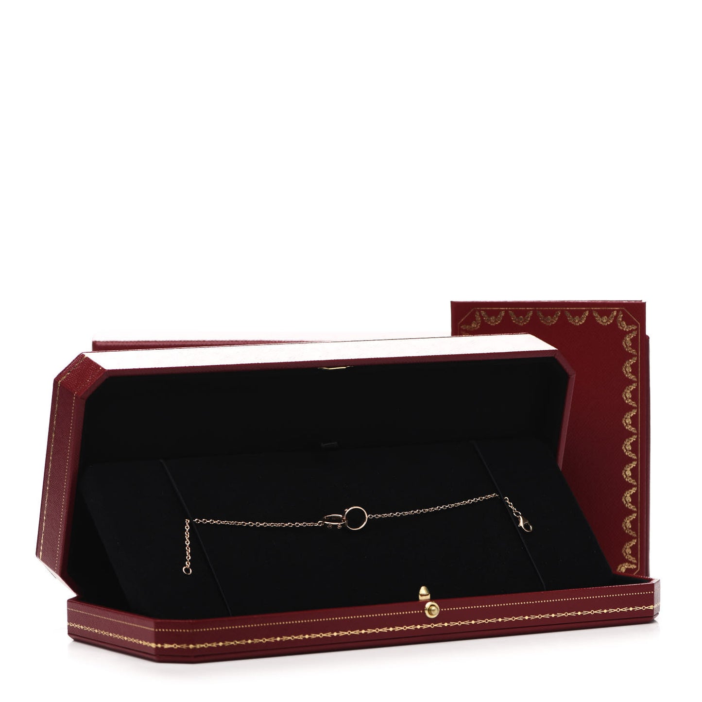 18K Pink Gold Interlocking LOVE Bracelet