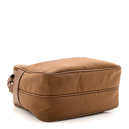 Prada Tessuto Nylon Saffiano Re-Edition 1978 Messenger Bag Sughero 4 of 10