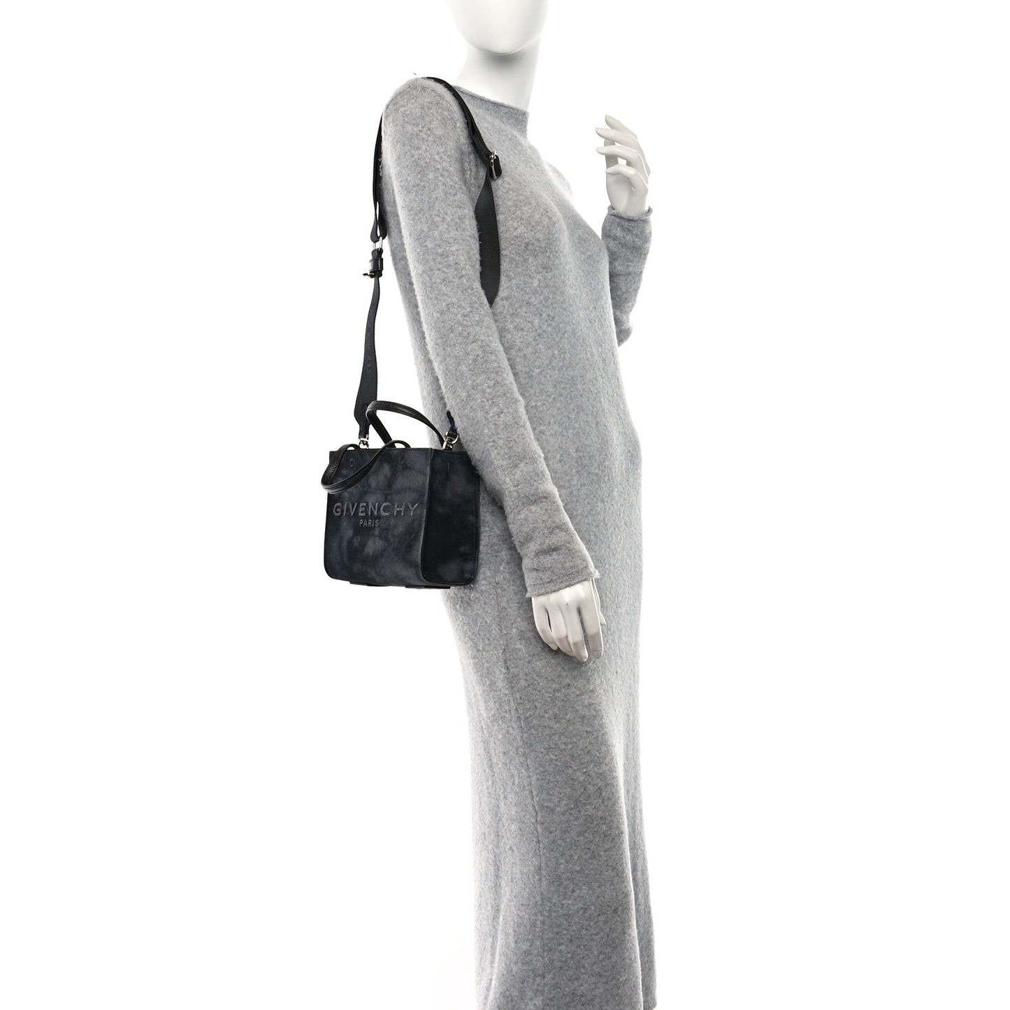 Canvas Mini G-Tote Dark Grey