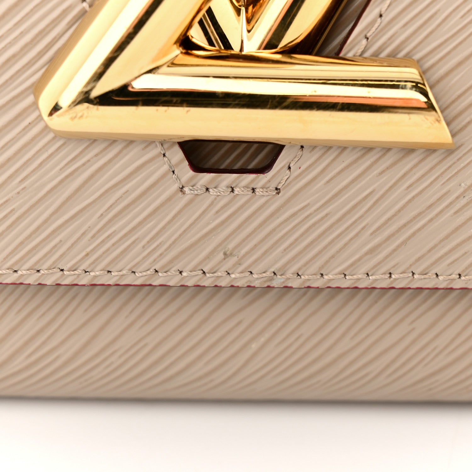 Louis Vuitton Epi Twist Shoulder Bag MM Galet 9 of 12