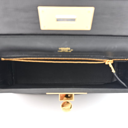 Hermes Volupto Lizard Touch 24/24 21 Black 5 of 11