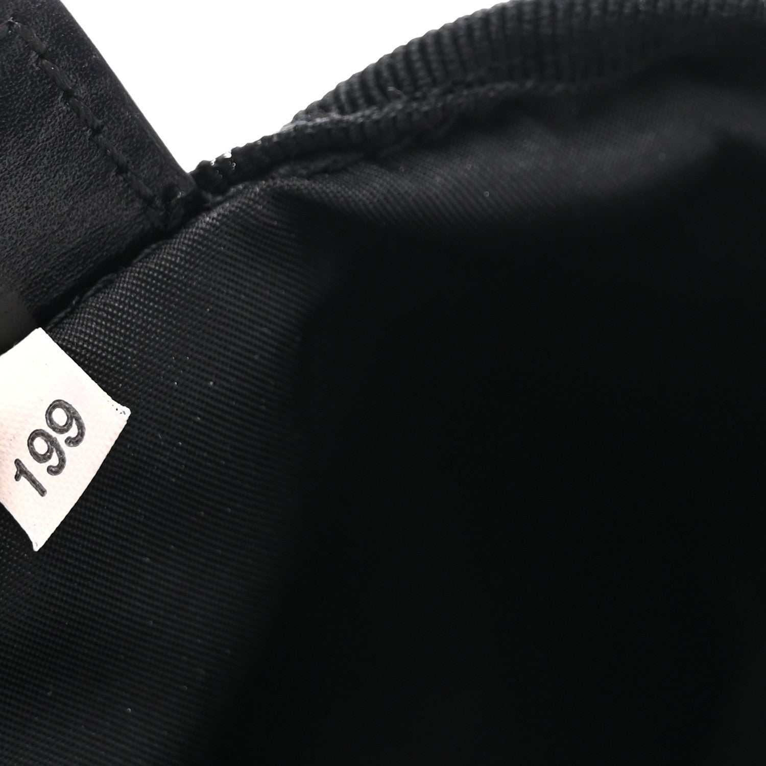 Prada Tessuto Nylon Vela Cosmetic Pouch Black 7 of 7