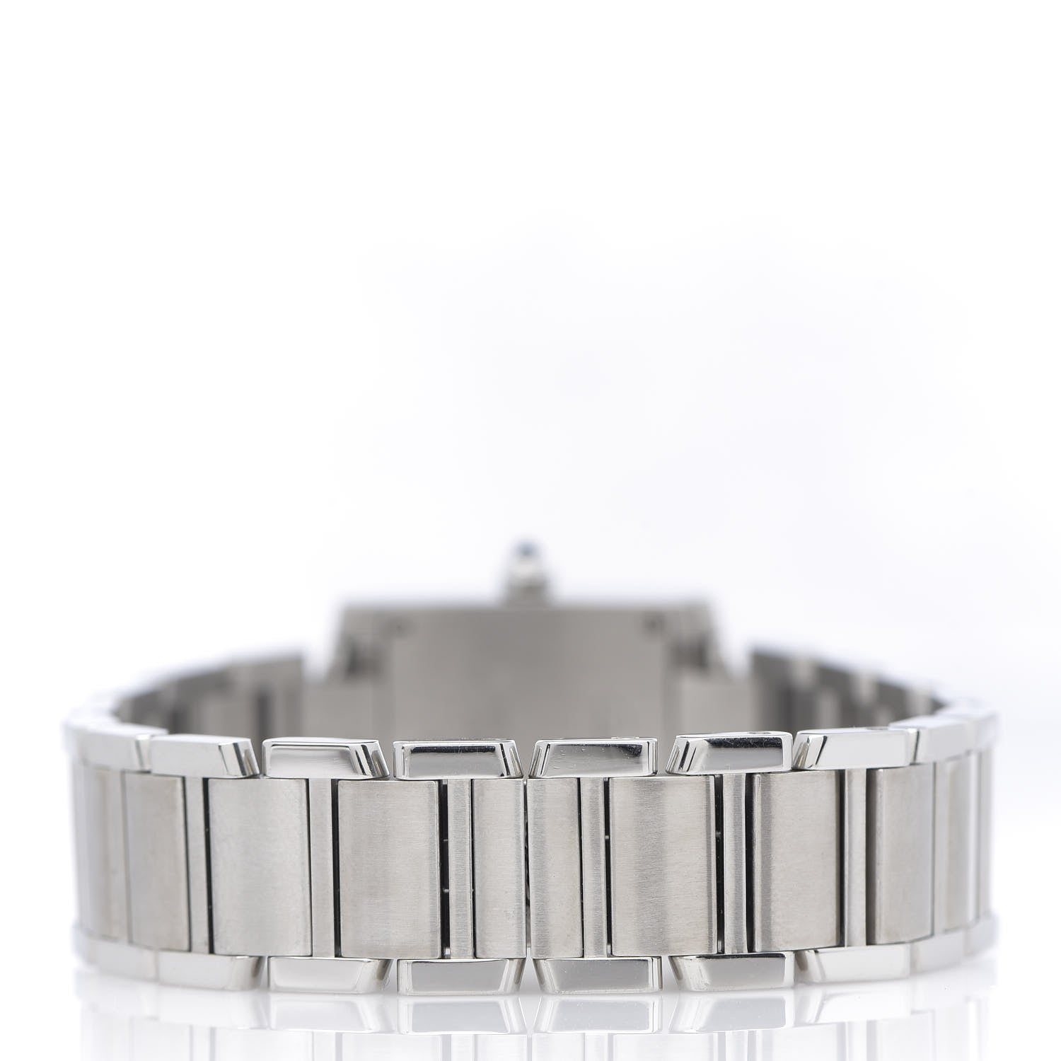 Cartier Stainless Steel 20mm Tank Francaise Quartz Watch 4 of 8