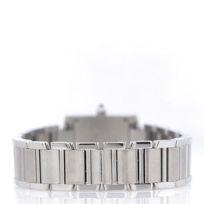 Cartier Stainless Steel 20mm Tank Francaise Quartz Watch 4 of 8