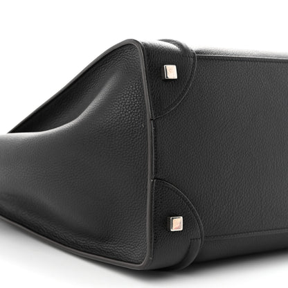 Celine Drummed Calfskin Mini Luggage Black 8 of 13