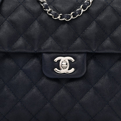 Chanel Caviar Quilted Medium Urban Companion Flap Navy 8 of 9