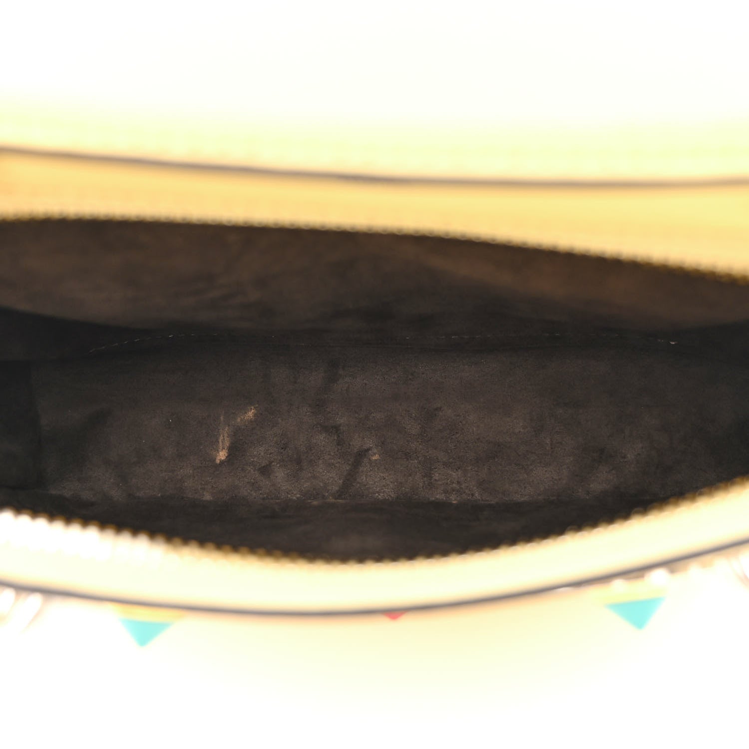 Fendi Vitello Dolce Hypnoteyes Small DotCom Click Chain Satchel Grano Multicolor 6 of 17