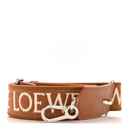 Loewe Calfskin Jacquard Anagram Strap Tan 1 of 6