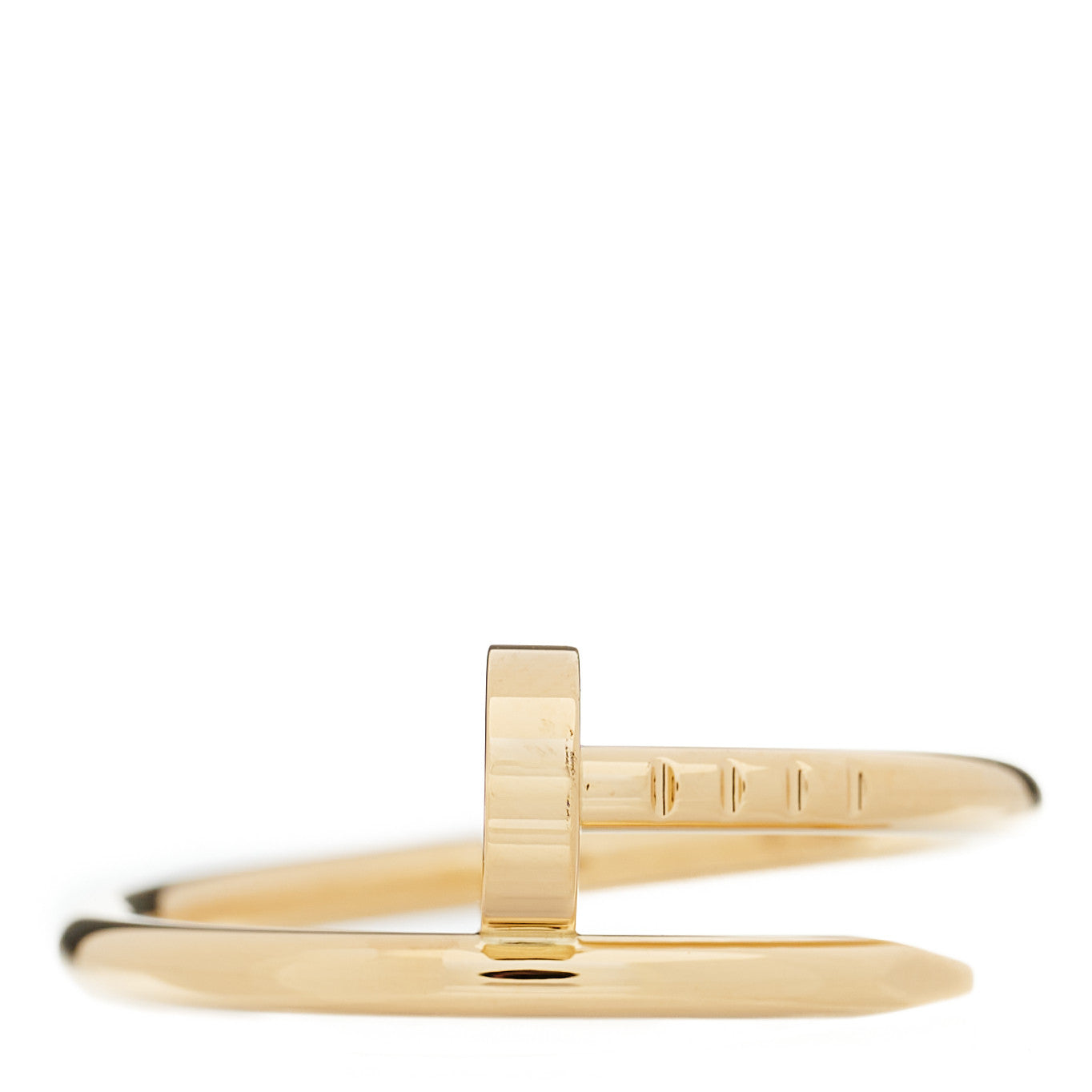 Cartier 18K Yellow Gold Small Juste Un Clou Ring 52 6 1 of 5