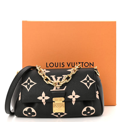 Louis Vuitton Empreinte Monogram Giant Favorite Black Beige 11 of 11