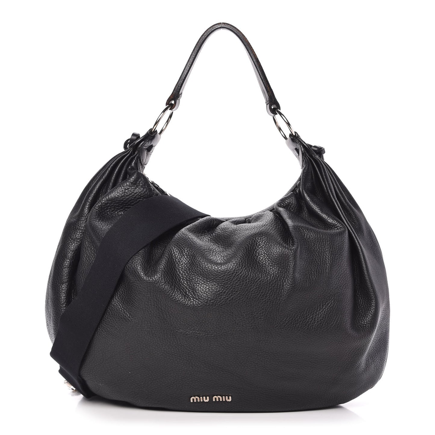 Vitello Daino Hobo Black