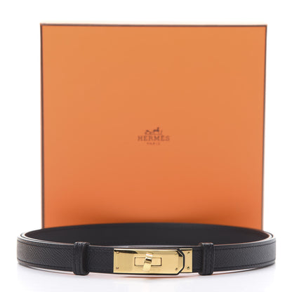 Hermes Epsom Kelly Belt Black 5 of 5