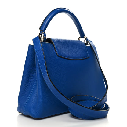Louis Vuitton Taurillon Capucines BB Royal Blue 3 of 10