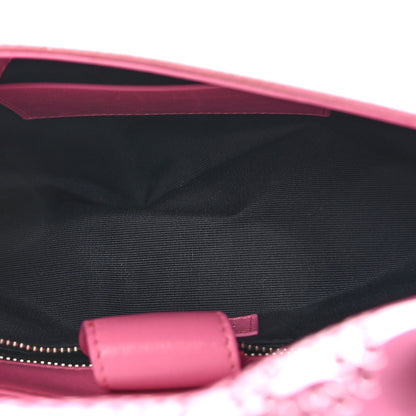 Lanvin Satin Cat Hobo Pink 5 of 9