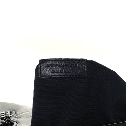 Saint Laurent Crinkled Calfskin Matelasse Monogram Medium Niki Chain Satchel Black 8 of 11