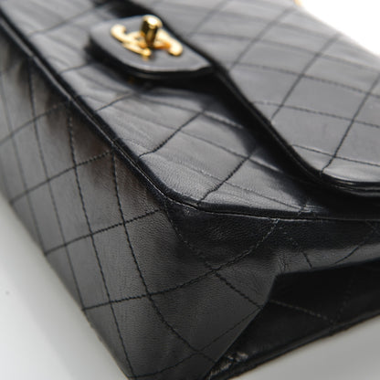 Chanel Lambskin Quilted Medium Double Flap Black 6 of 12