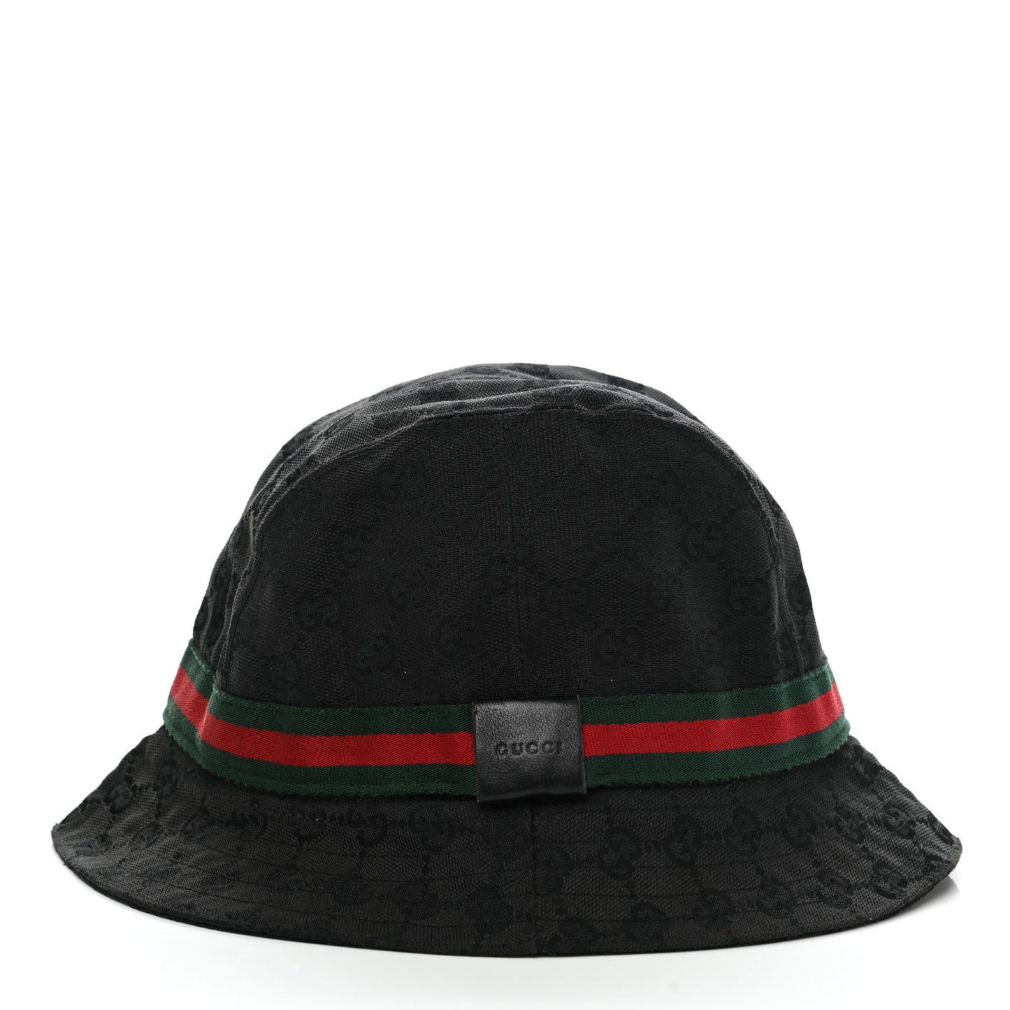 Monogram Web Bucket Hat M Black