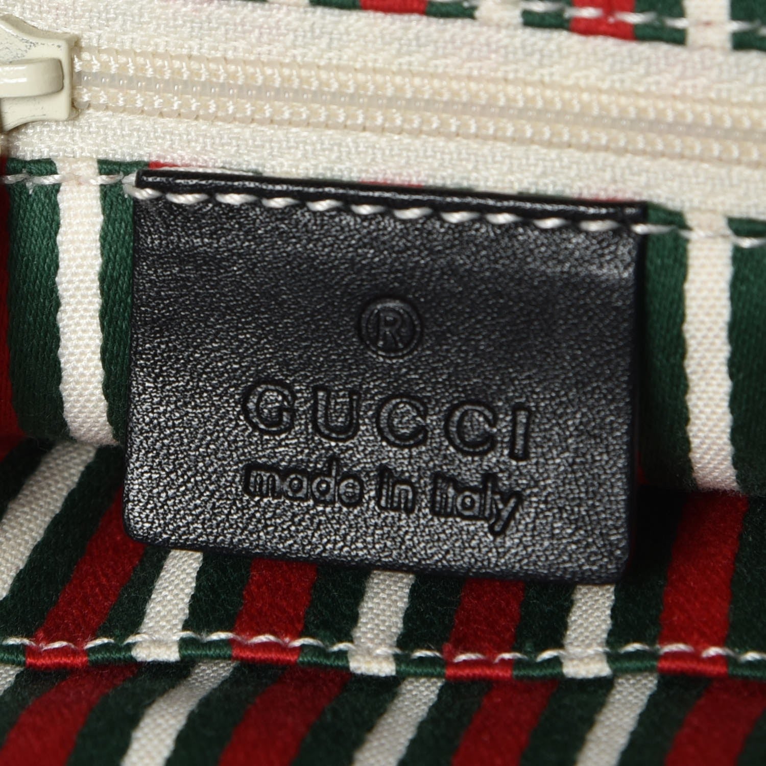 Gucci Monogram Medium New Britt Half Moon Hobo Black 6 of 8