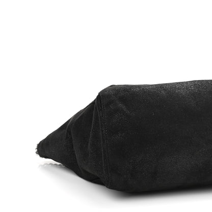 Stella McCartney Shaggy Deer Falabella East West Shopper Tote Black 9 of 10
