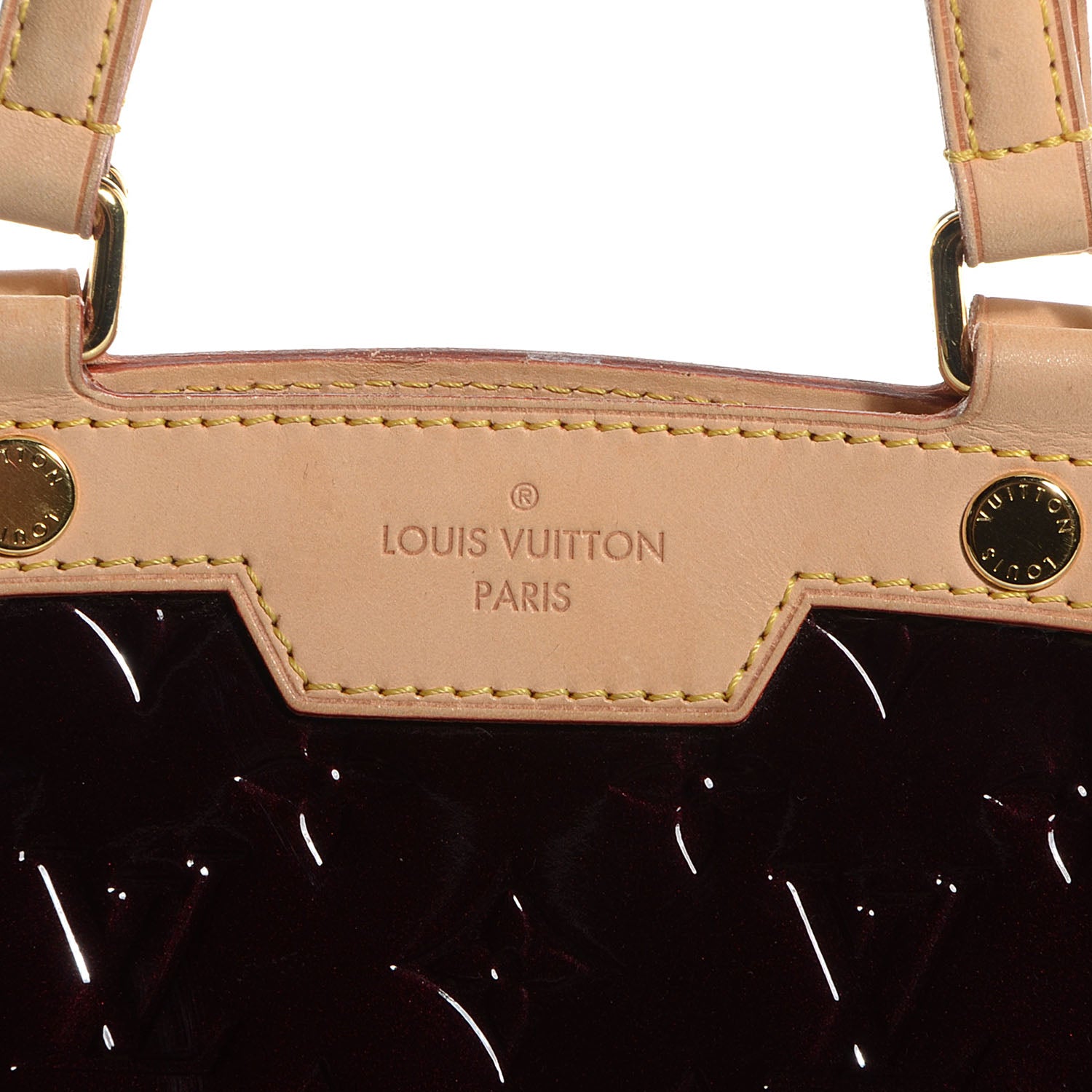 Louis Vuitton Vernis Brea MM Amarante 9 of 9