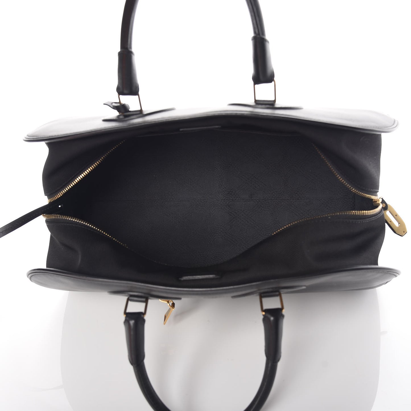 Calfskin Kiri Bowler Black