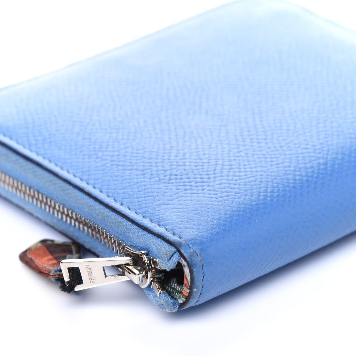 Epsom Silk'In Compact Wallet Bleu Paradis
