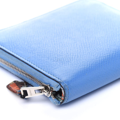 Hermes Epsom Silk'In Compact Wallet Bleu Paradis 8 of 19