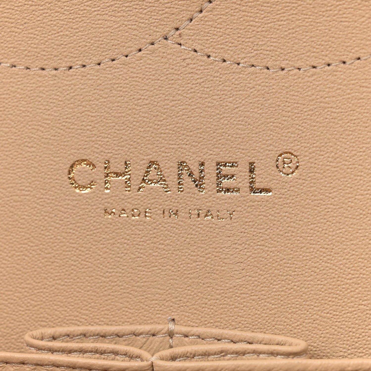 Chanel Caviar Quilted Jumbo Double Flap Beige Clair 6 of 12