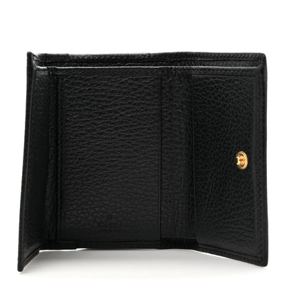 Gucci Dollar Calfskin GG Marmont Wallet Black 5 of 11