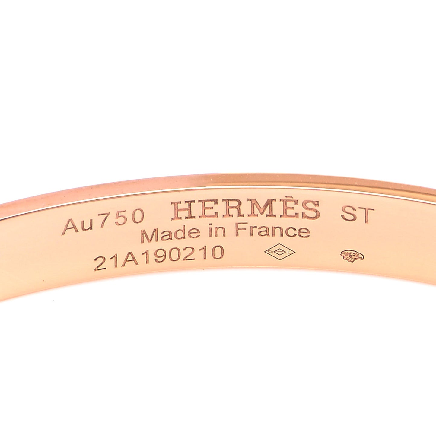 18K Rose Gold PM Collier De Chien Bracelet ST