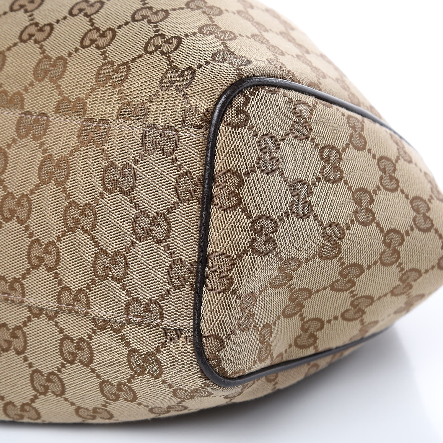 Gucci Monogram Medium Sukey Tote Dark Brown 9 of 11