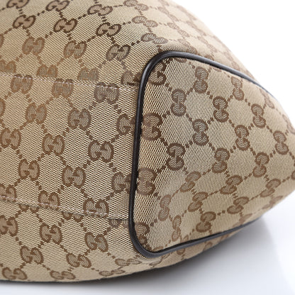 Gucci Monogram Medium Sukey Tote Dark Brown 9 of 11