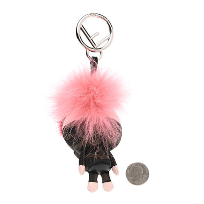 Fendi Zucca Fox Fur F is Fendi Space Monkey Bag Charm 2 of 4