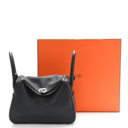 Hermes Swift Verso Lindy 26 Bleu Indigo Rose Pourpre 9 of 9