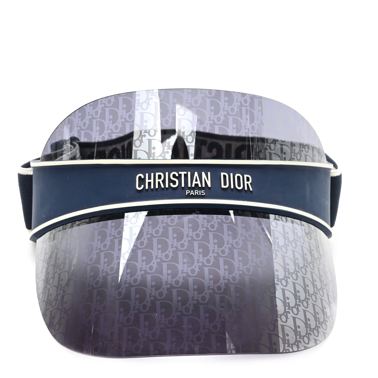 Oblique DiorClub V1U Sun Visor Blue