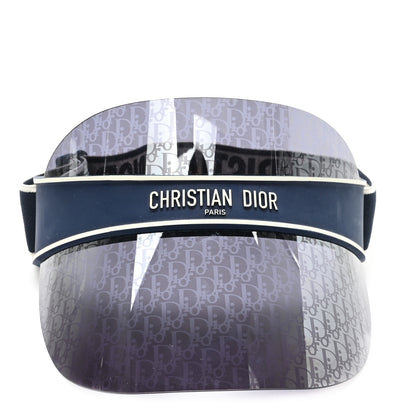 Christian Dior Oblique DiorClub V1U Sun Visor Blue 3 of 8