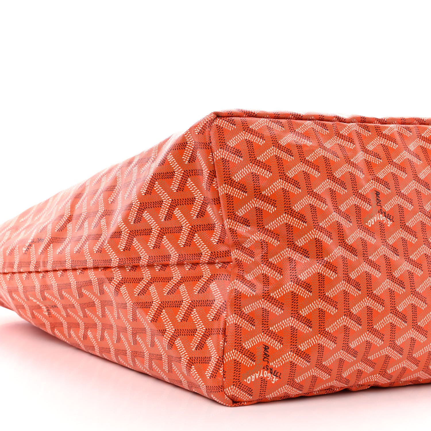 Goyard Goyardine Saint Louis GM Orange 11 of 12