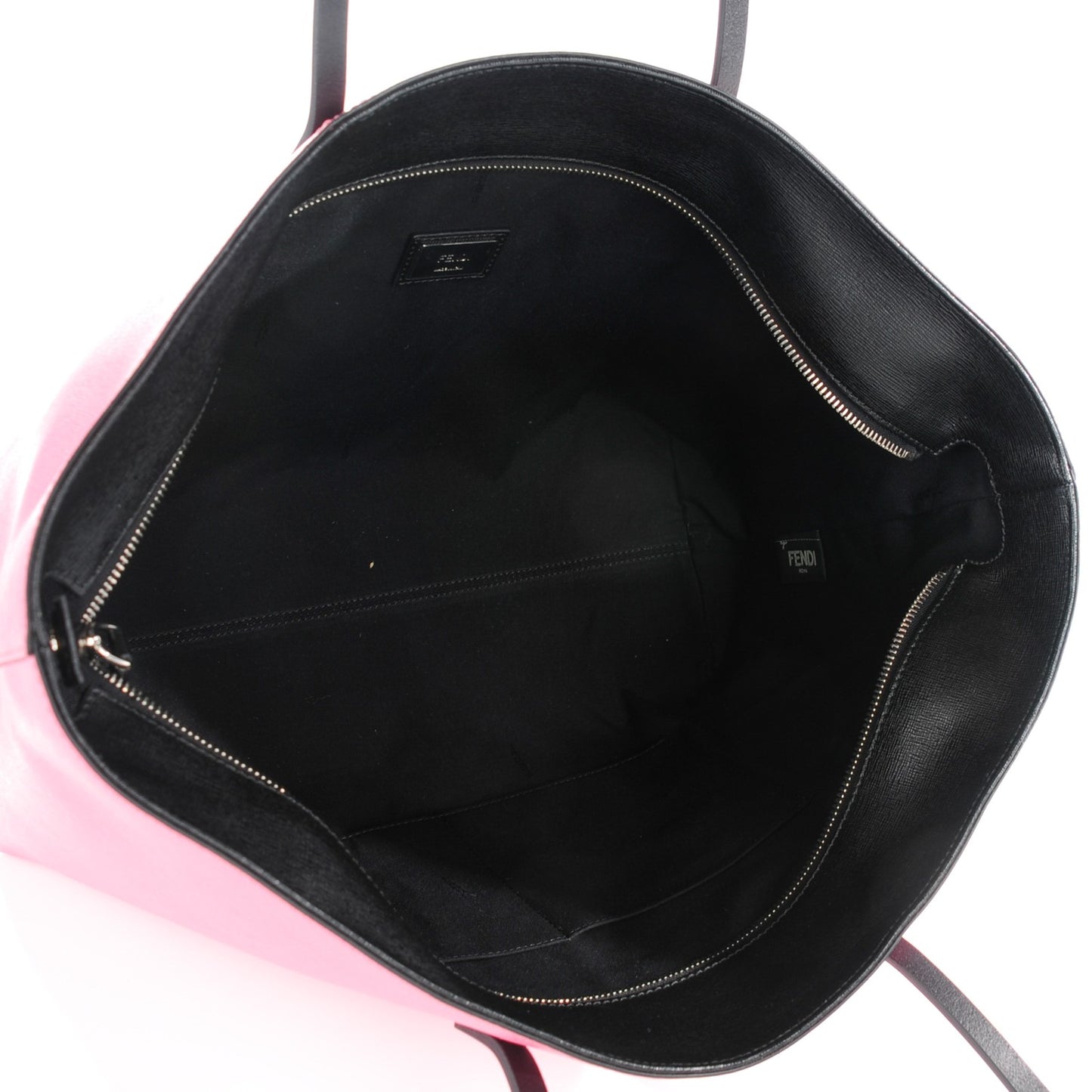 Vitello Elite Cuoio Monster Buggies Medium Roll Tote Lollypop Black