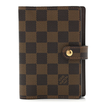 Louis Vuitton Damier Ebene Small Ring Agenda Cover 1 of 7