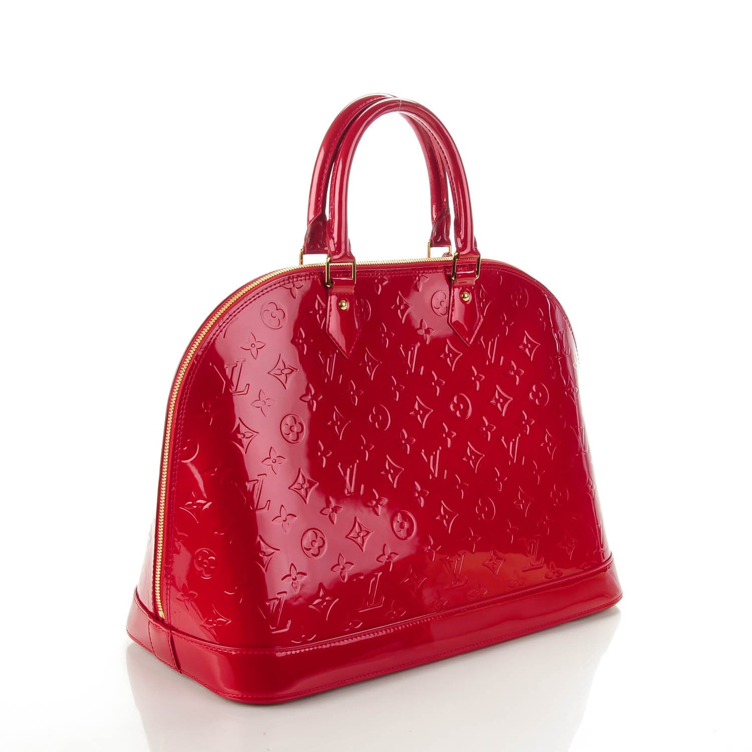 Louis Vuitton Vernis Alma GM Pomme D'Amour 3 of 7
