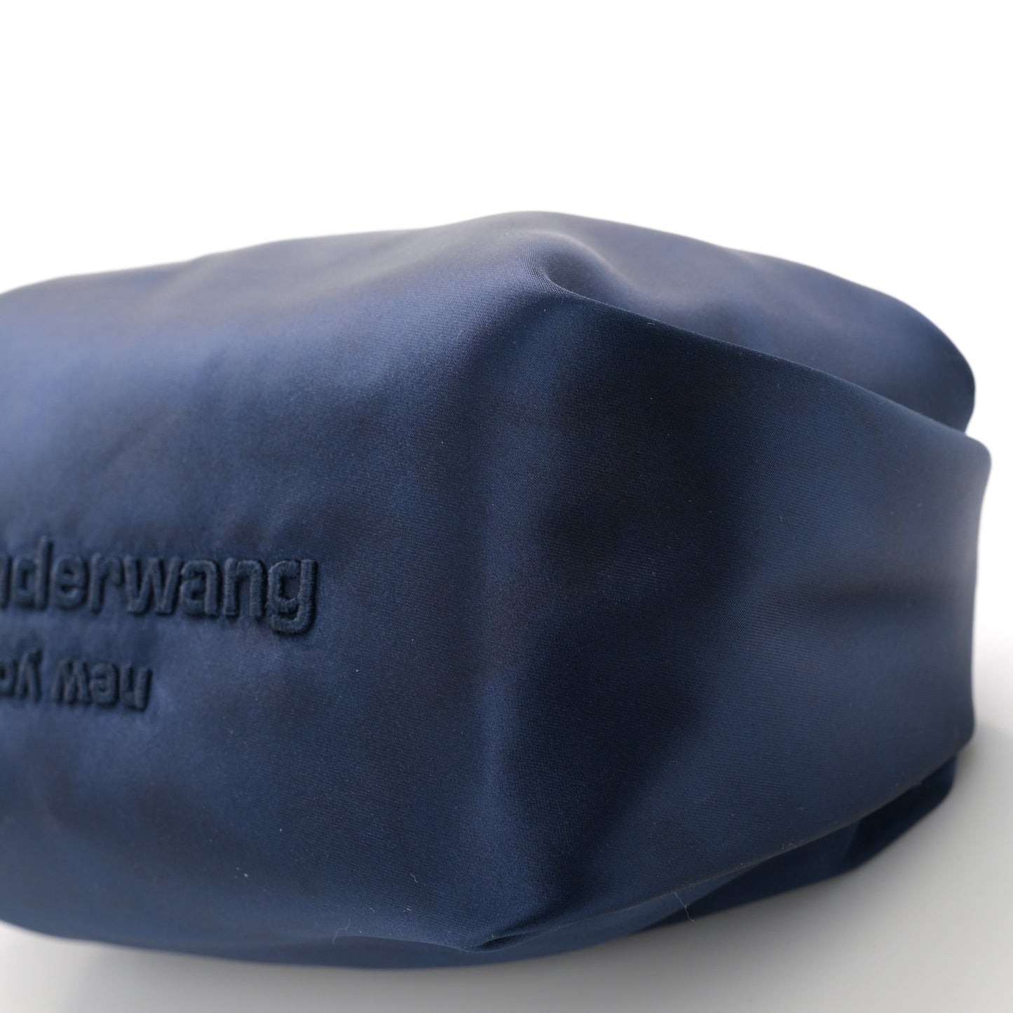 Satin Mini Scrunchie Bag Night Sky