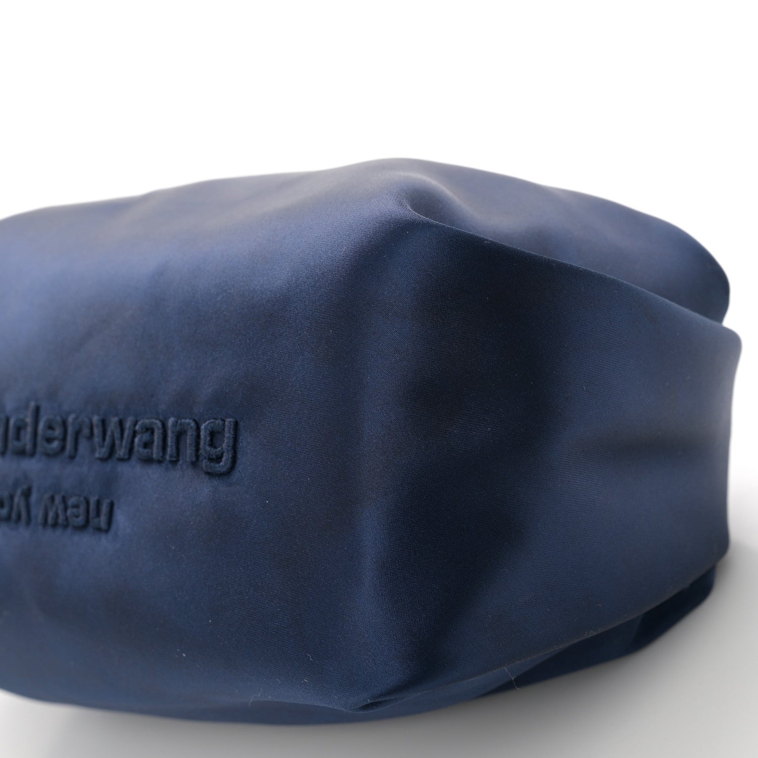 Alexander Wang Satin Mini Scrunchie Bag Night Sky 9 of 10