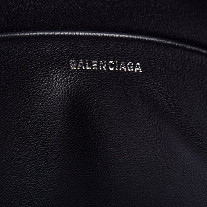 Balenciaga Calfskin Logo Large Zip Pouch Acid Pink 6 of 7
