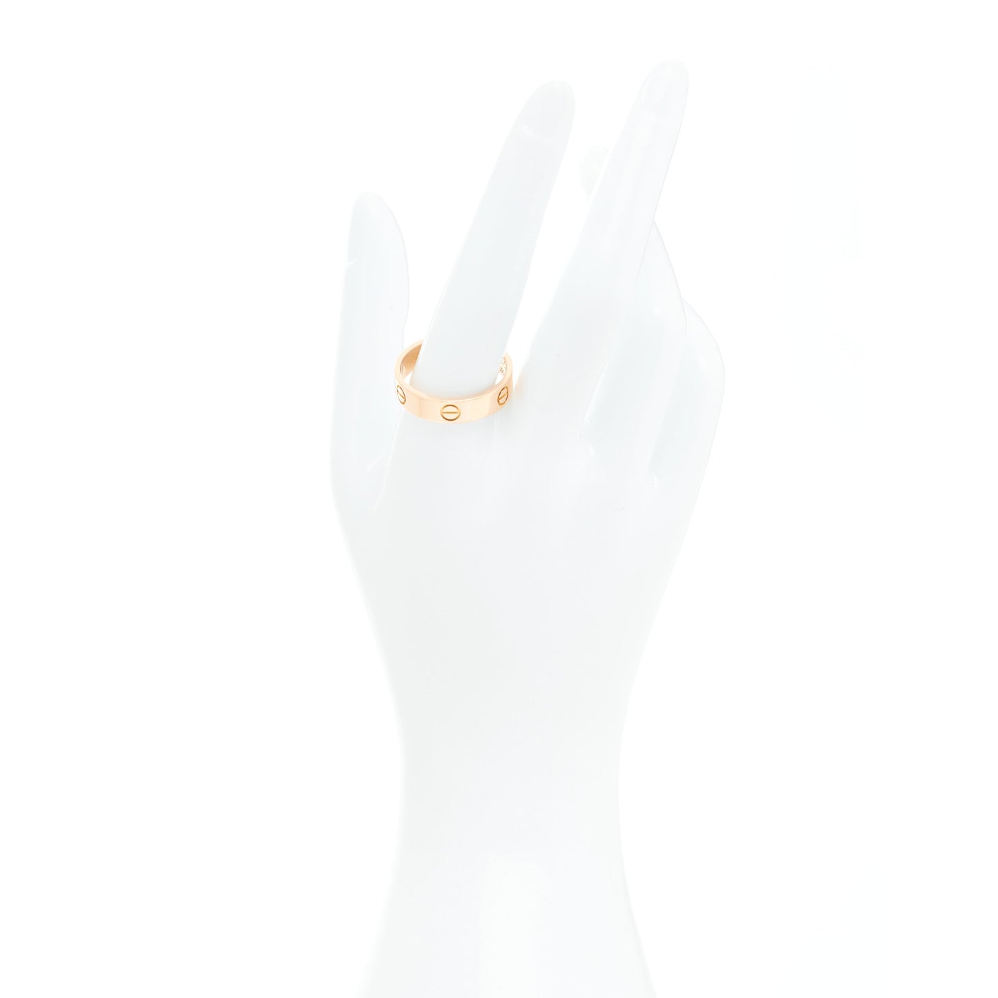 18K Pink Gold 5.5mm LOVE Ring 65 11