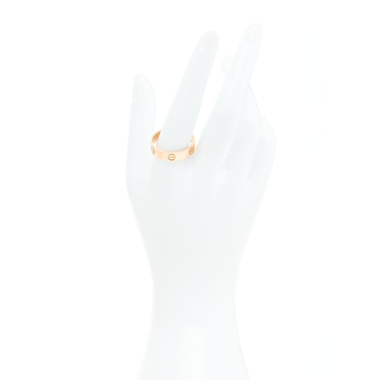 Cartier 18K Pink Gold 5.5mm LOVE Ring 65 11 2 of 4