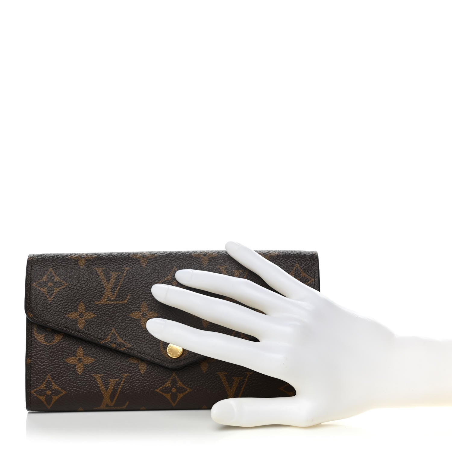 Louis Vuitton Monogram Sarah Wallet NM 2 of 9
