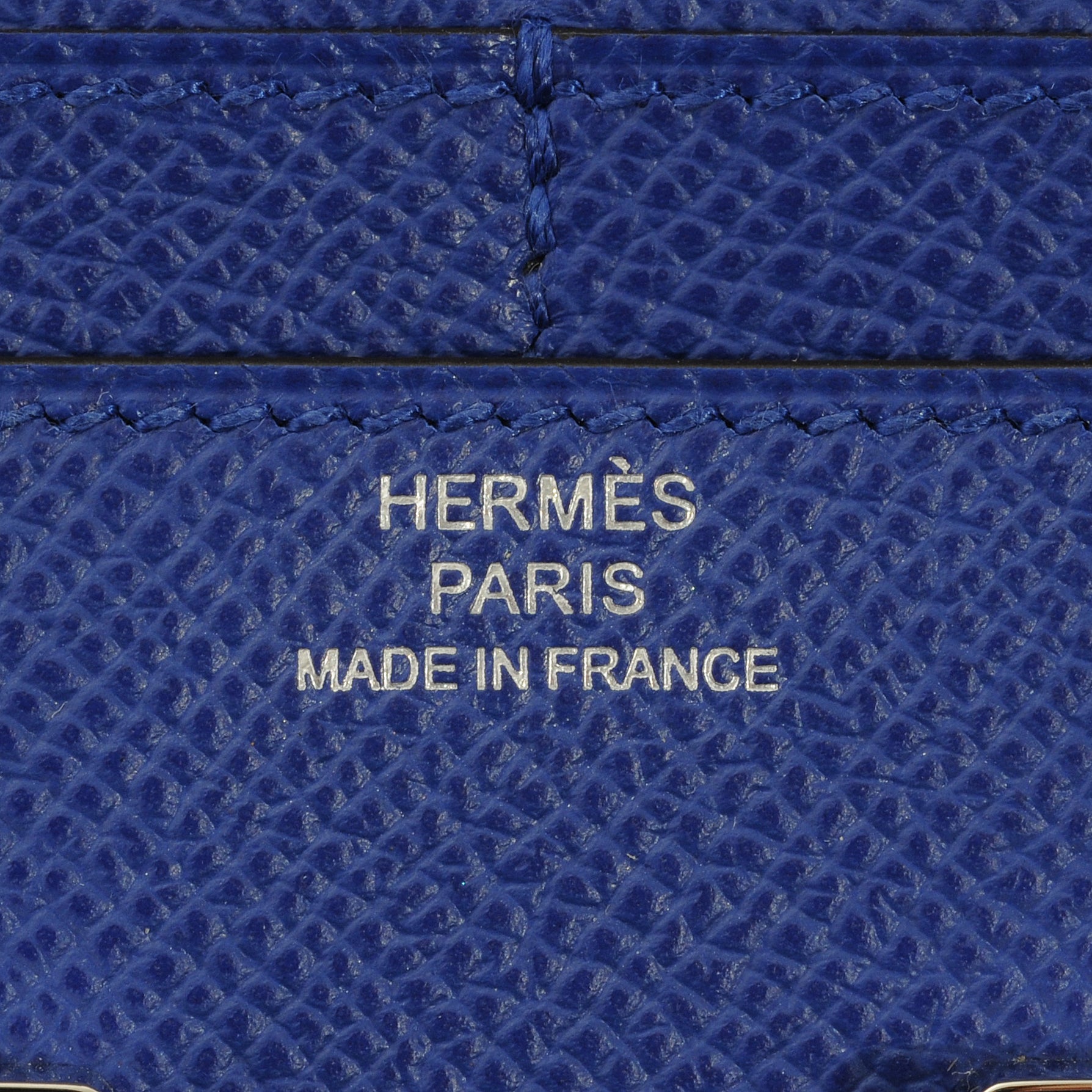 Hermes Epsom Constance Wallet Bleu Electrique 5 of 8