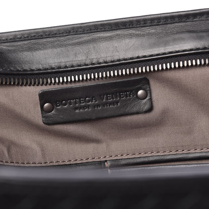 Bottega Veneta Calfskin Leggero Intrecciato Briefcase Black 6 of 8